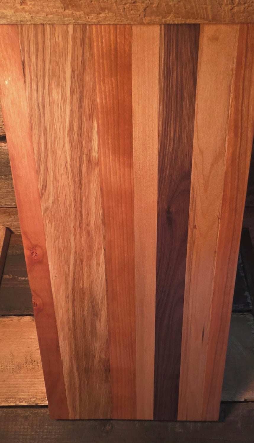 Mo Builds — The Pair | Handcrafted Walnut, Cherry & Maple Cutting Board Set
